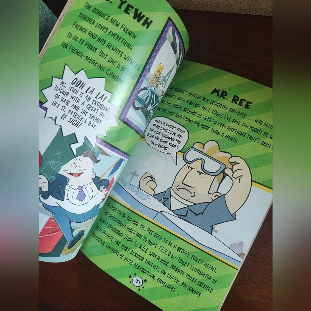 Captain Underpants Wedgie Power Guidebook, Scholastic